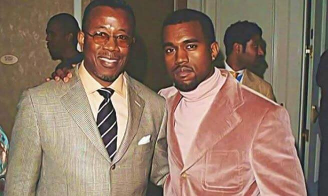Kanye West and Ray West.